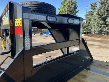 New 2027 Big Tex 22GN-25D5A Flatbed Trailer