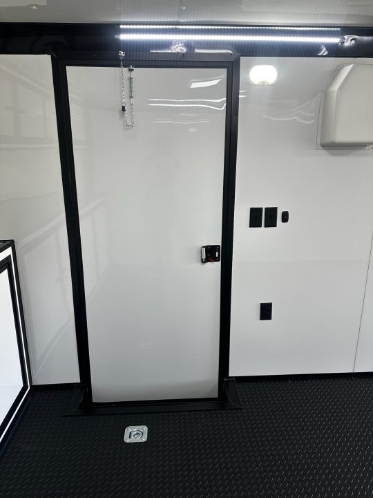 New 2026 Rock Solid Cargo 8.5x32 Race Trailer-Finished Interior-Triple 7000 TORSIONS -HD RAMP-10" BOGEY WHEELS-50 AMP ELECTRIC PACKAGE