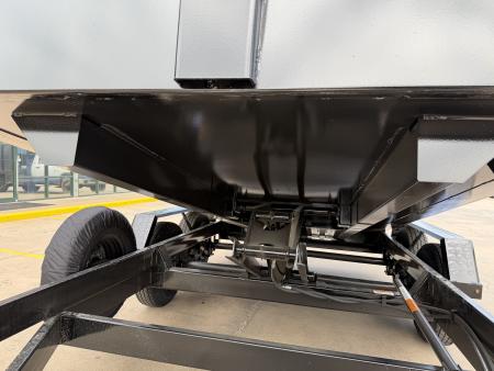 New #166588 2026 SOUTHLAND SL714 14 X 84 TANDEM AXLE 14K BUMPER PULL DUMP W/ SPARE TIRE