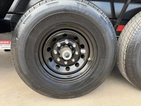 New #166589 2026 SOUTHLAND SL714 14 X 84 TANDEM AXLE 14K BUMPER PULL DUMP W/ SPARE TIRE
