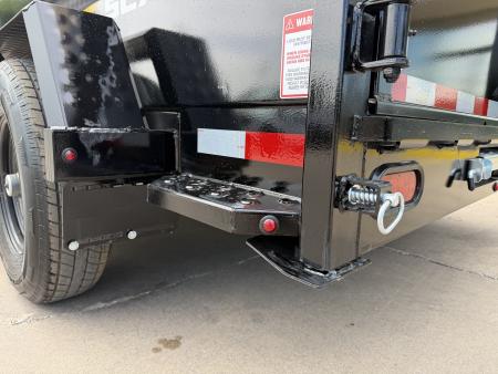 New #166589 2026 SOUTHLAND SL714 14 X 84 TANDEM AXLE 14K BUMPER PULL DUMP W/ SPARE TIRE