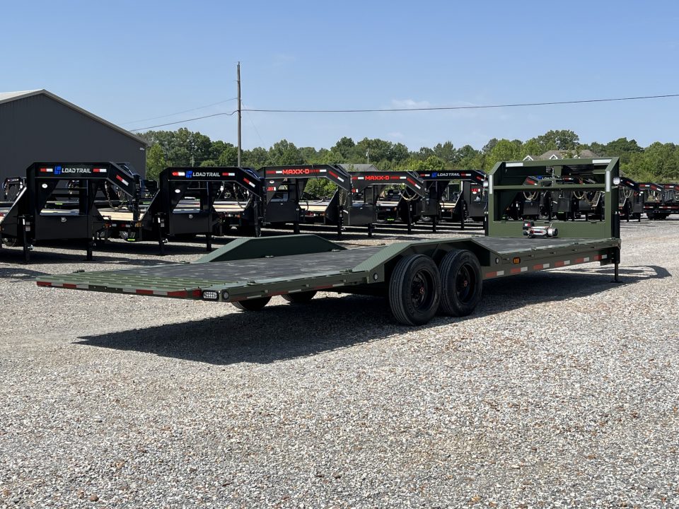 New 2027 MAXXD 102" X 28' 18K Gooseneck Power Tilt Trailer