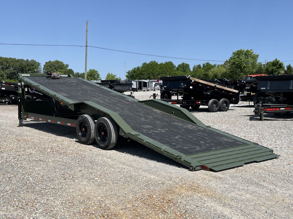 New 2027 MAXXD 102" X 28' 18K Gooseneck Power Tilt Trailer