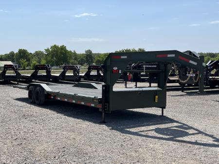 New 2027 MAXXD 102  X 28' 18K Gooseneck Power Tilt Trailer