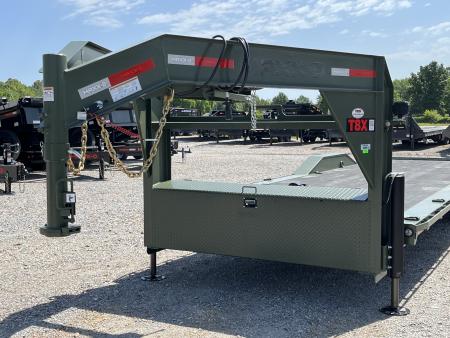 New 2027 MAXXD 102" X 28' 18K Gooseneck Power Tilt Trailer