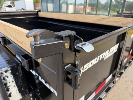 New #164498 2026 SOUTHLAND SL510 5 X 10 TANDEM AXLE 10K BUMPER PULL DUMP TRAILER W/ SPARE TIRE