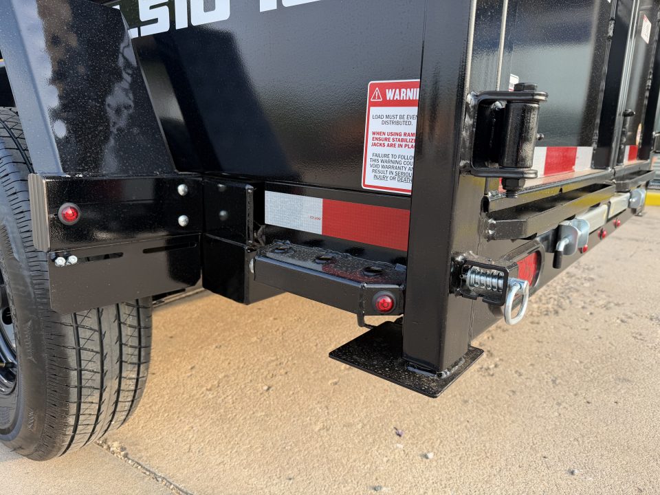 New #164497 2026 SOUTHLAND SL510 5 X 10 TANDEM AXLE 10K BUMPER PULL DUMP TRAILER W/ SPARE TIRE