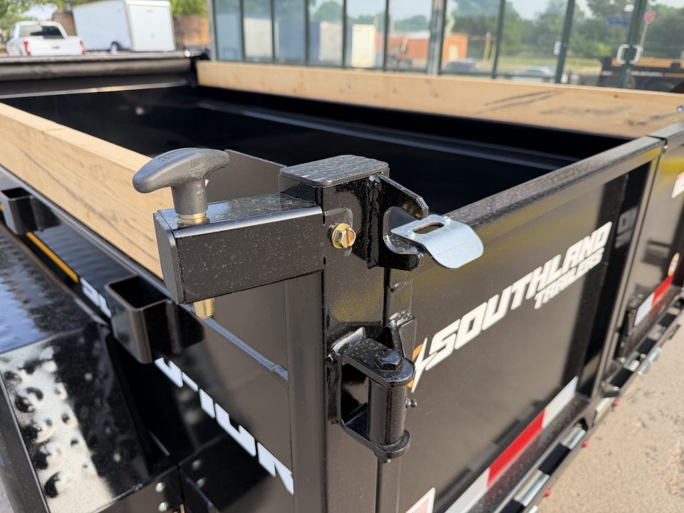 New #164497 2026 SOUTHLAND SL510 5 X 10 TANDEM AXLE 10K BUMPER PULL DUMP TRAILER W/ SPARE TIRE