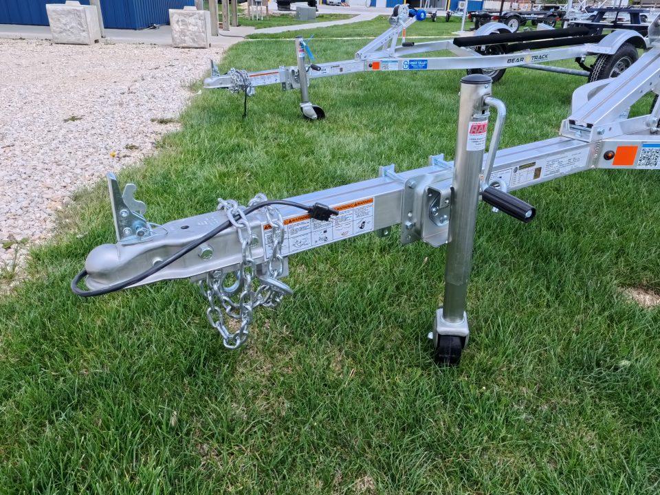 New 2026 Bear Track 44" x 115" Personal Watercraft Jet Ski Trailer w/ Tongue Jack and 1500 lb. GVWR