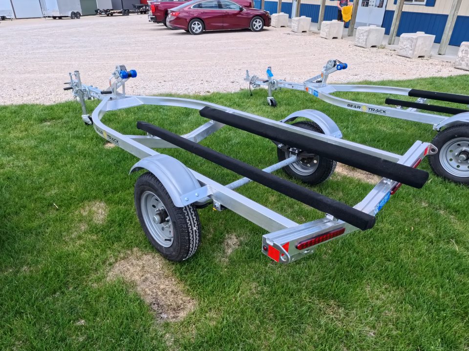 New 2026 Bear Track 44" x 115" Personal Watercraft Jet Ski Trailer w/ Tongue Jack and 1500 lb. GVWR