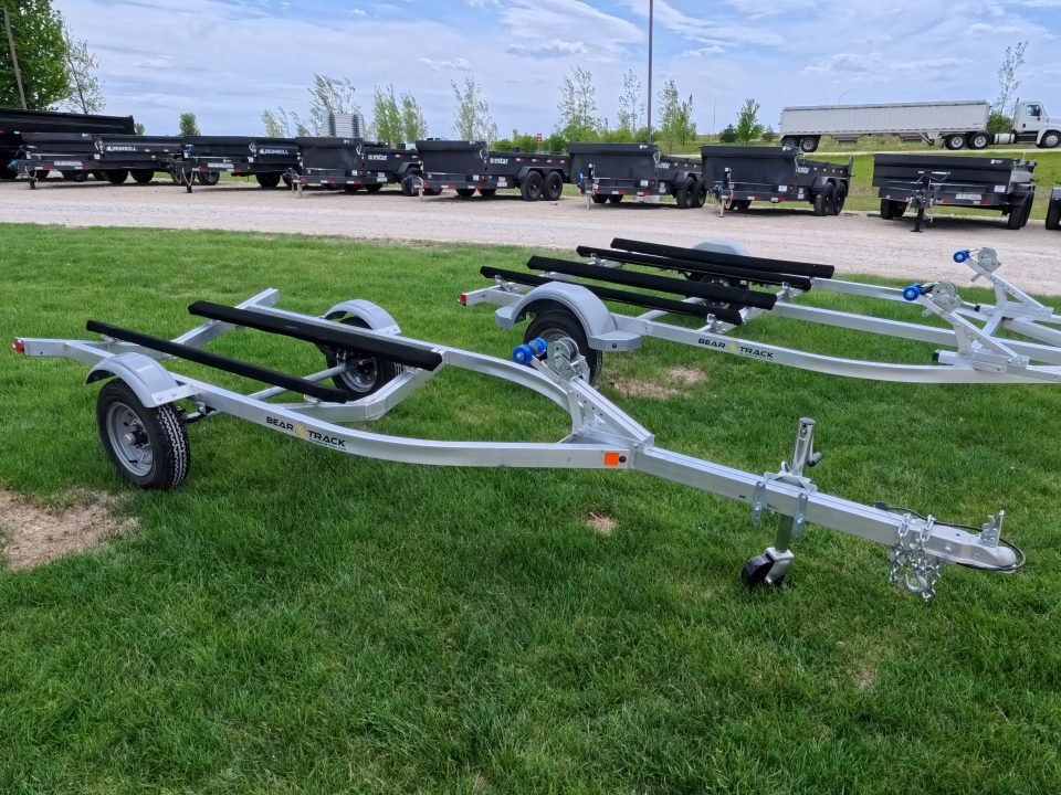 New 2026 Bear Track 44" x 115" Personal Watercraft Jet Ski Trailer w/ Tongue Jack and 1500 lb. GVWR