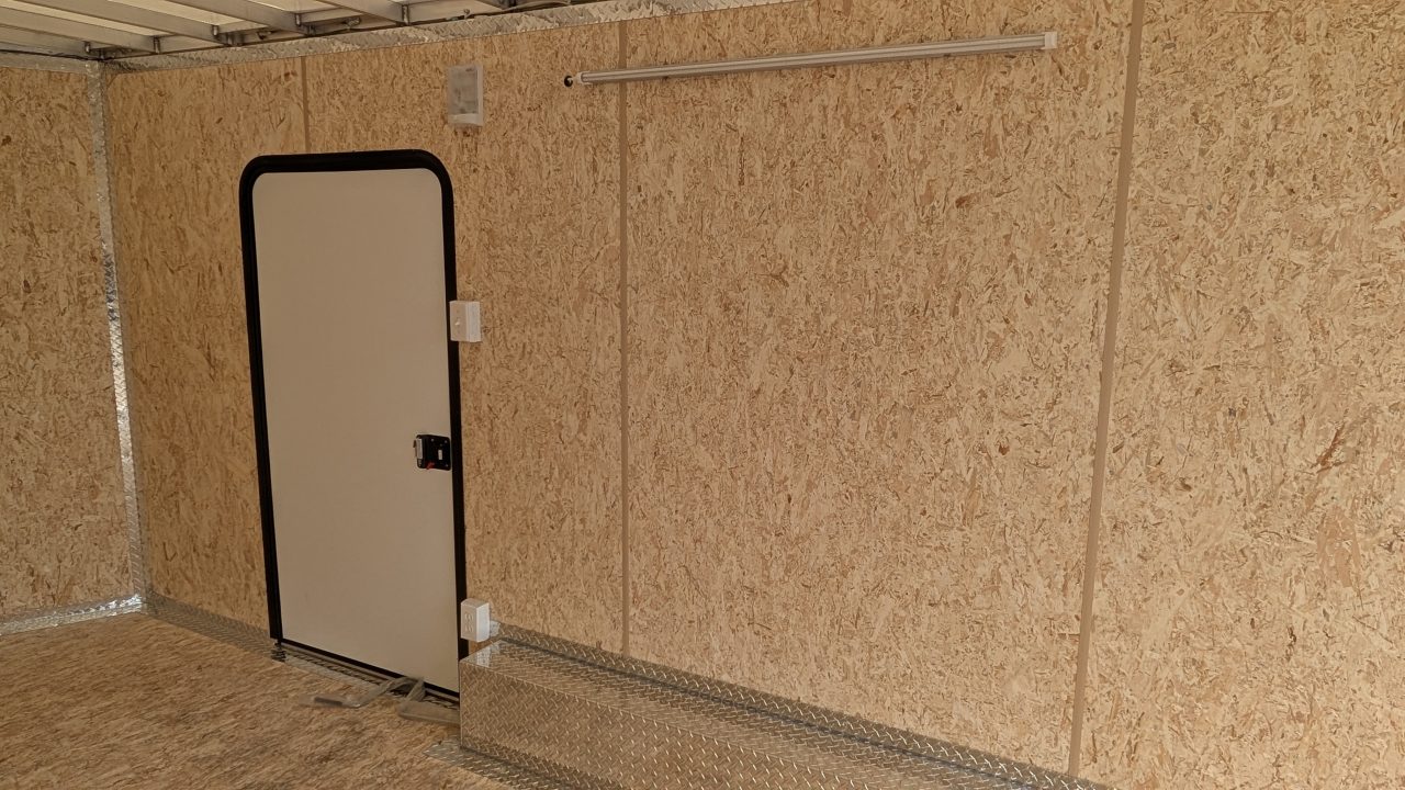 New 2026 Legend 8.5 x 16+ 2' V Thunder V-Nose Contractor Cargo Trailer w/ Barn Doors (& RAMPS!!!)