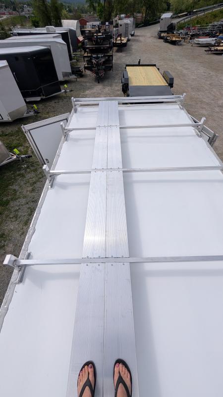 New 2026 Legend 8.5 x 16+ 2' V Thunder V-Nose Contractor Cargo Trailer w/ Barn Doors (& RAMPS!!!)