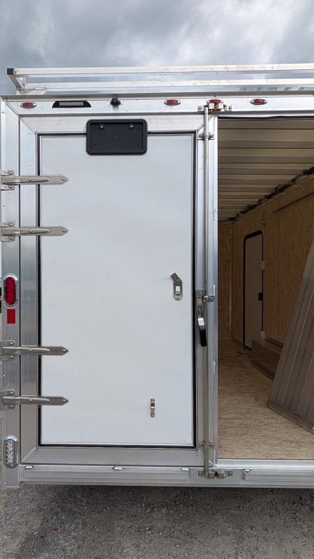 New 2026 Legend 8.5 x 16+ 2' V Thunder V-Nose Contractor Cargo Trailer w/ Barn Doors (& RAMPS!!!)