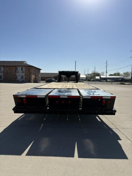 Used 2007 Pace-Setter 8x25 Gooseneck Flatbed 14,000lb GVWR