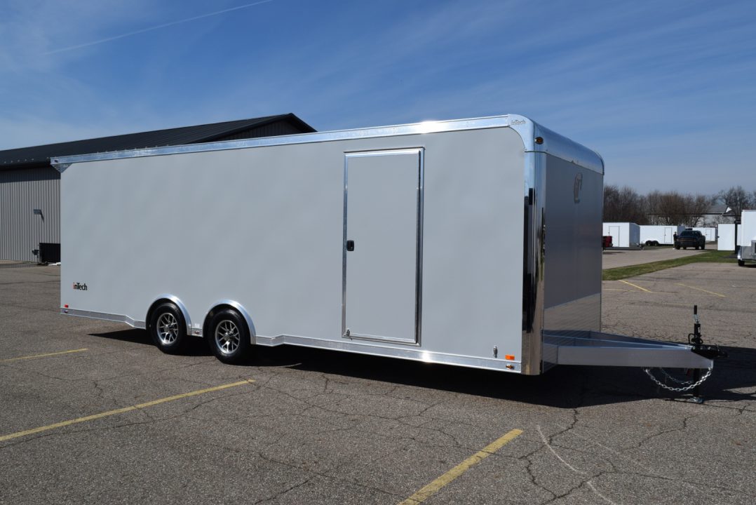 New INTECH 8.5x24 LITE SERIES ALL ALUMINUM CAR HAULER