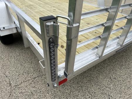 New 2026 Black Rhino 5K GVWR Aluminum 81"x168" EXS714 w/ Wood Deck Landscape Trailer