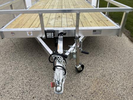 New 2026 Black Rhino 5K GVWR Aluminum 81"x168" EXS714 w/ Wood Deck Landscape Trailer