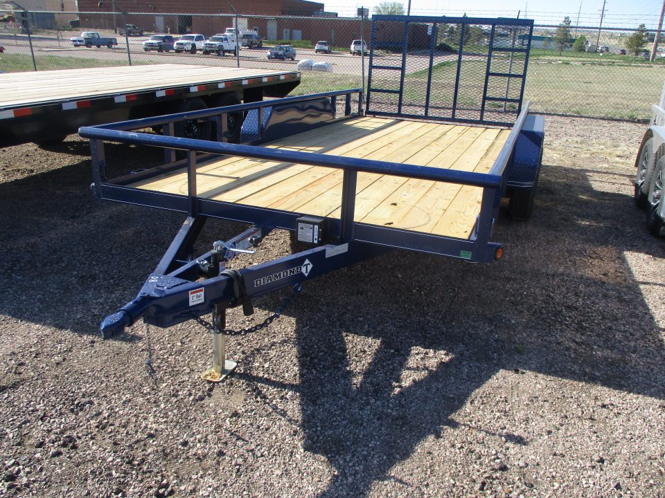 New 2026 Diamond T Utility Flatbed Trailer