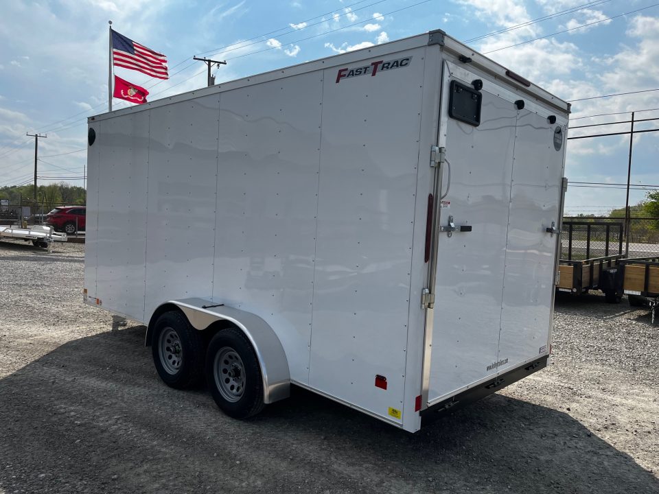 New 2026 Wells Cargo 7x16 7K Fast Trac Enclosed Trailer