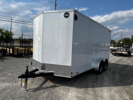 New 2026 Wells Cargo 7x16 7K Fast Trac Enclosed Trailer