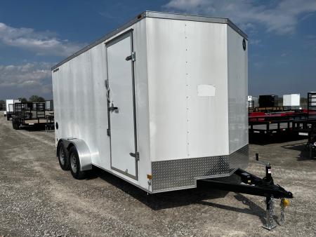 New 2026 Wells Cargo 7x16 7K Fast Trac Enclosed Trailer