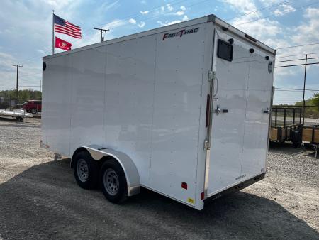 New 2026 Wells Cargo 7x16 7K Fast Trac Enclosed Trailer