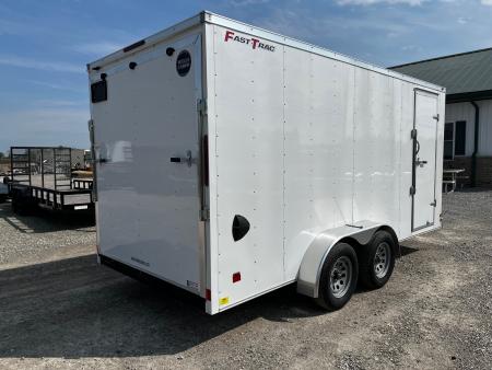 New 2026 Wells Cargo 7x16 7K Fast Trac Enclosed Trailer