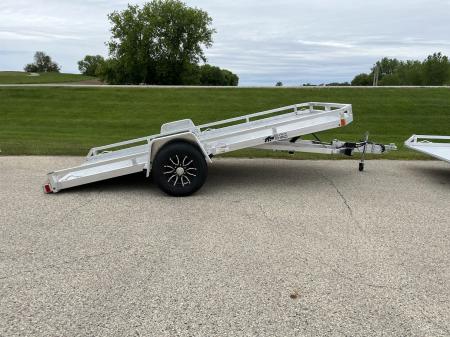 New 2026 Black Rhino Aluminum 77 x14' TS8114A-5K GVWR Low Profile (Equipment / ATV / UTV / Side by Side) Tilt Trailer