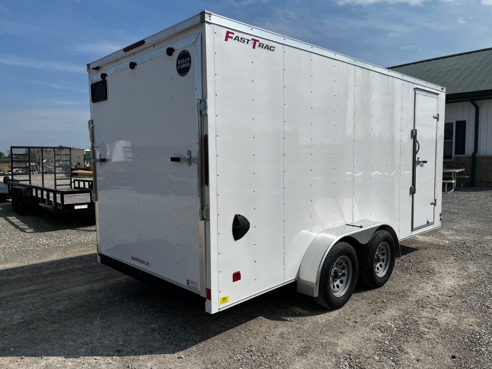 New 2026 Wells Cargo 7x16 7K Fast Trac Enclosed Trailer