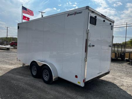 New 2026 Wells Cargo 7x16 7K Fast Trac Enclosed Trailer