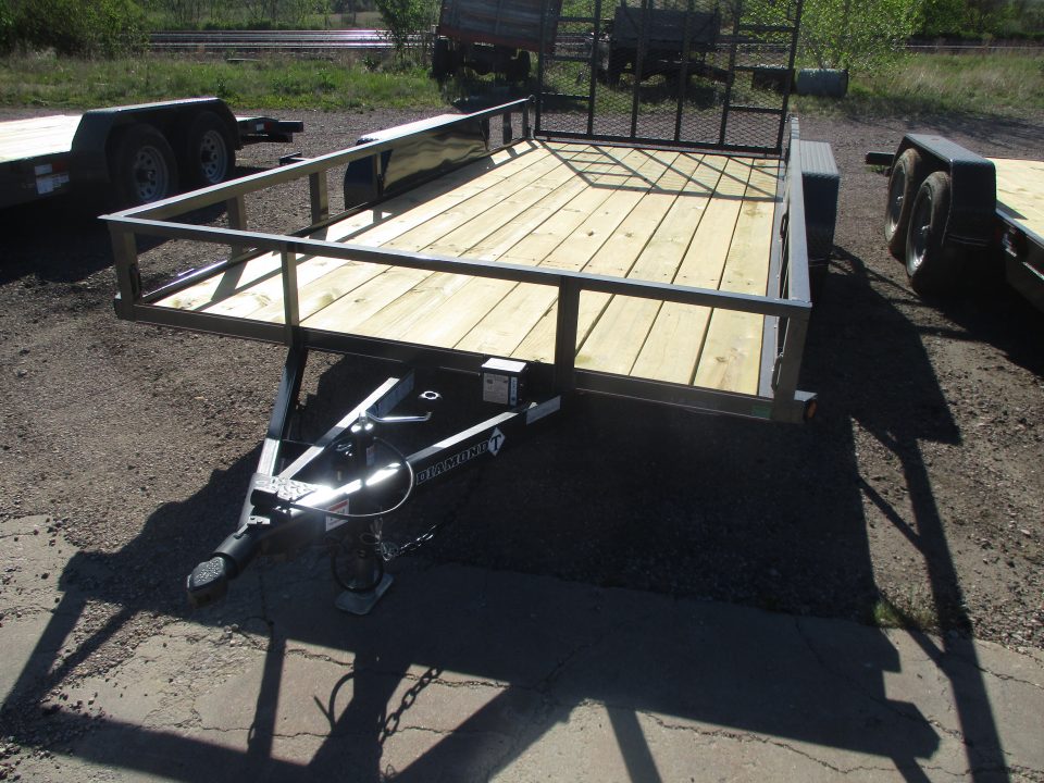 New 2026 Diamond T Utility Flatbed Trailer