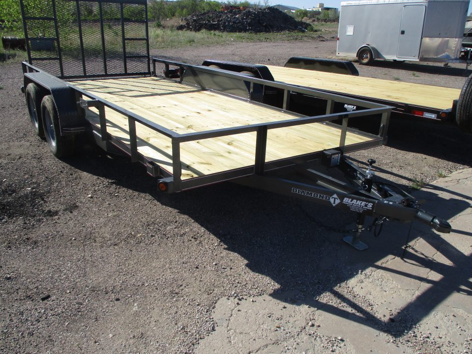 New 2026 Diamond T Utility Flatbed Trailer