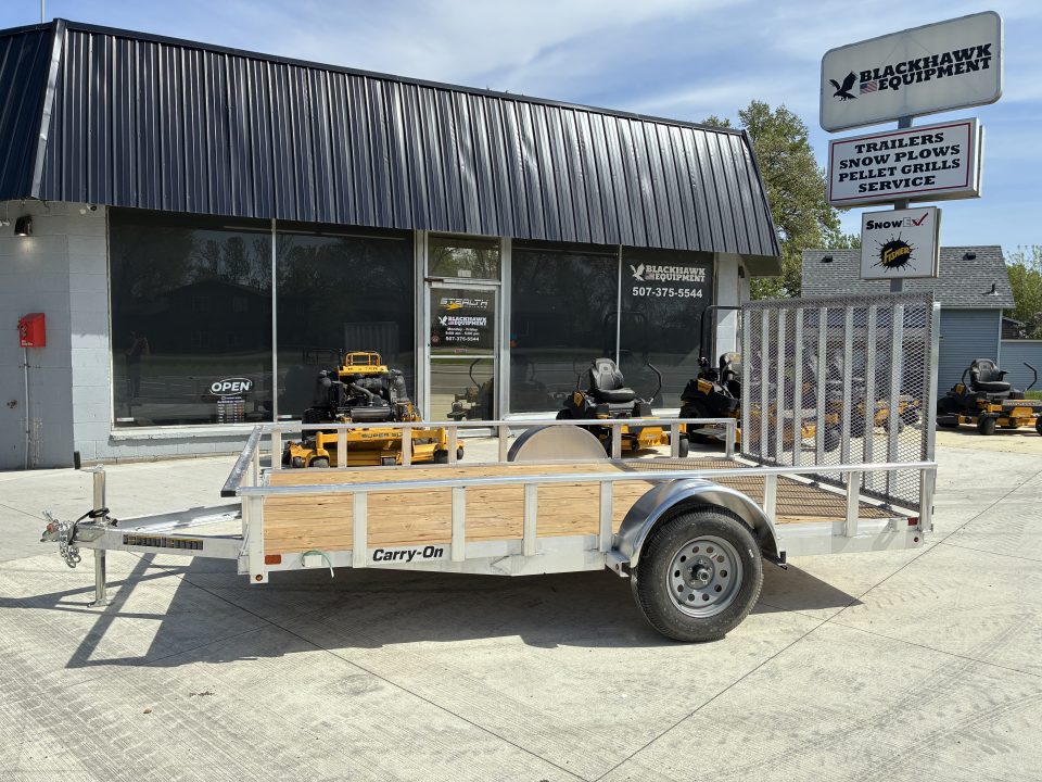 New 2026 Carry-On 7x12 Aluminum Utility Trailer