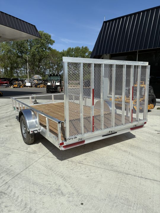 New 2026 Carry-On 7x12 Aluminum Utility Trailer