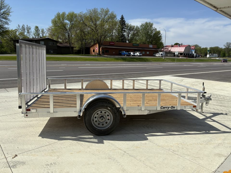 New 2026 Carry-On 7x12 Aluminum Utility Trailer
