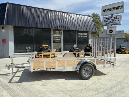 New 2026 Carry-On 7x12 Aluminum Utility Trailer
