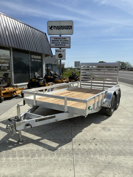 New 2026 Carry-On Trailer 6X12 Dual Axle Aluminum 7k Utility Trailer