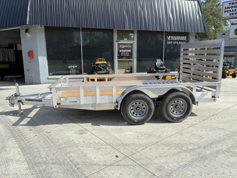 New 2026 Carry-On Trailer 6X12 Dual Axle Aluminum 7k Utility Trailer