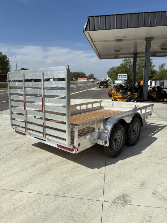 New 2026 Carry-On Trailer 6X12 Dual Axle Aluminum 7k Utility Trailer