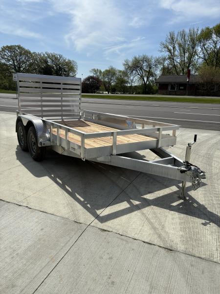 New 2026 Carry-On Trailer 6X12 Dual Axle Aluminum 7k Utility Trailer