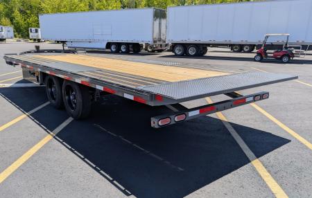 New DET 208-22' Deckover 18K (GVWR), ABS-Brakes, Tilt Equipment Trailer