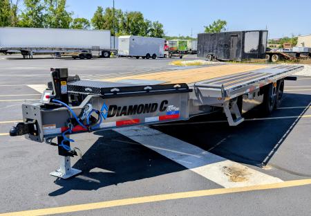 New DET 208-22' Deckover 18K (GVWR), ABS-Brakes, Tilt Equipment Trailer