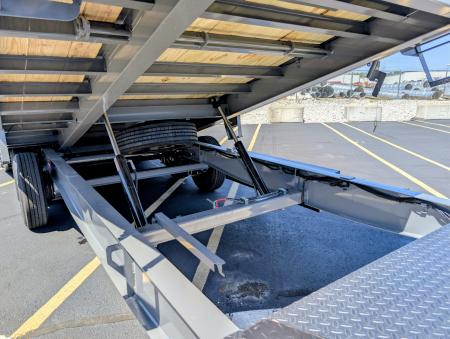 New DET 208-22' Deckover 18K (GVWR), ABS-Brakes, Tilt Equipment Trailer