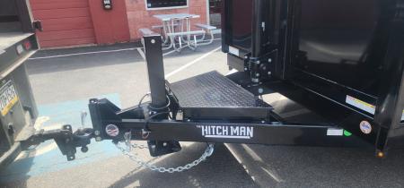 New 7 x 14 Sure-Trac Low-Pro Telescopic Dump Trailer 14k w/ Hydraulic Jack