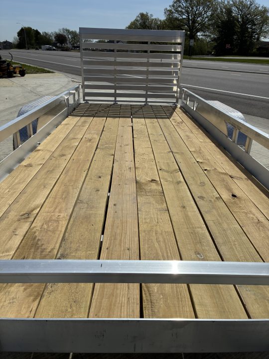 New 2026 6X16 7k Aluminum Utility Trailer