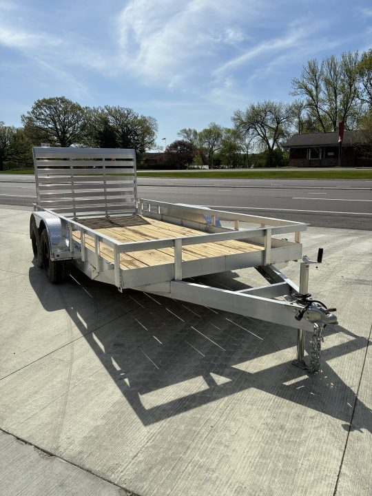 New 2026 Carry-On 6X14 Aluminum Dual Axle Utility Trailer 7k