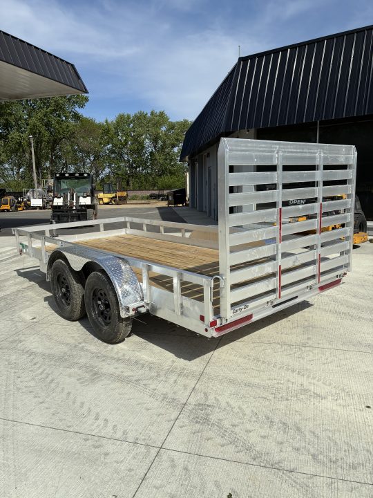 New 2026 Carry-On 6X14 Aluminum Dual Axle Utility Trailer 7k