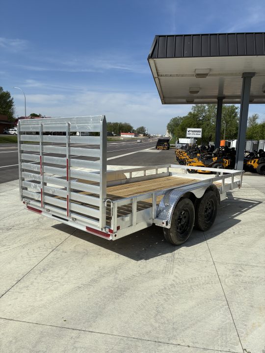 New 2026 Carry-On 6X14 Aluminum Dual Axle Utility Trailer 7k
