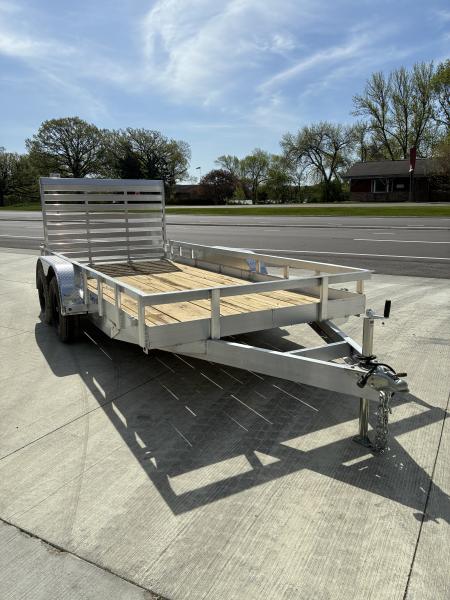 New 2026 Carry-On 6X14 Aluminum Dual Axle Utility Trailer 7k